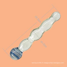 Injo verre gode Sexy produits nouveauté Adult Sex Toys (IJ-GD2071)